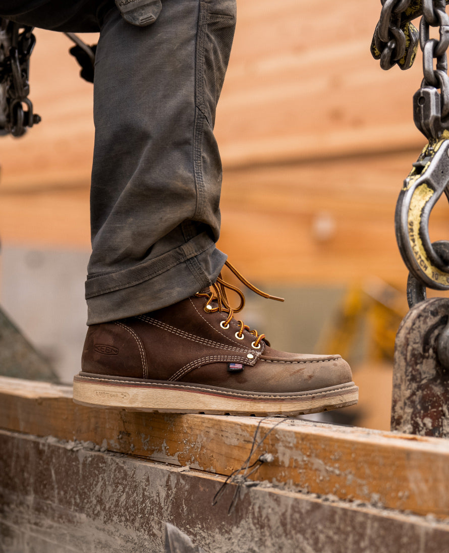 Men's Liberty 6" Waterproof Boot (Carbon Toe) Chestnut/Gum | Keen Outlet