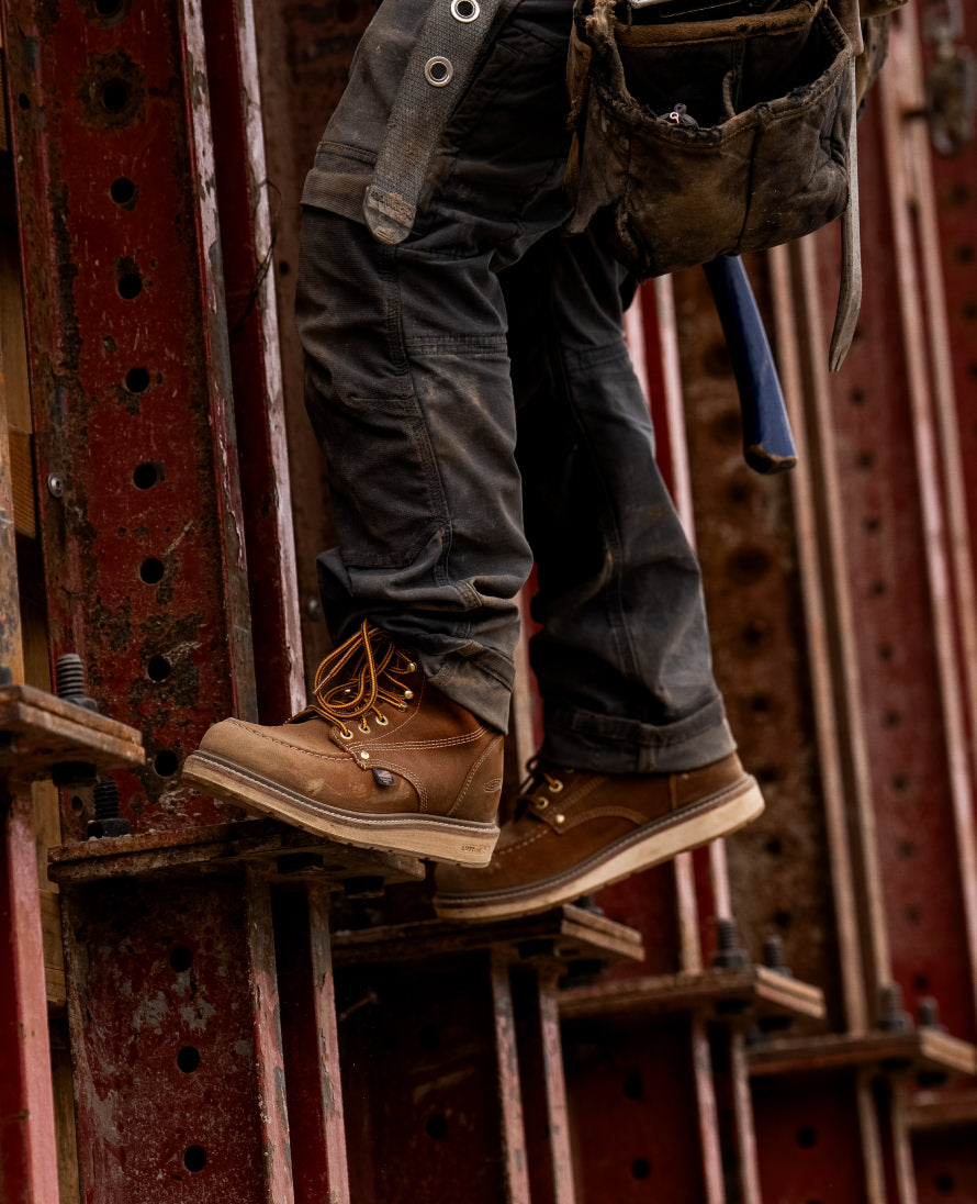 Men's Liberty 6" Boot (Soft Toe) Leather Brown/Birch | Keen Discount
