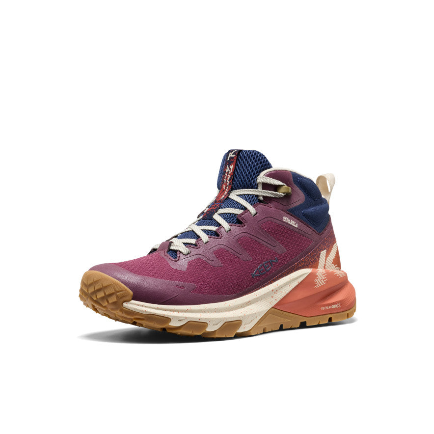 Women's Targhee Apex Waterproof Hiking Boot Fig/Burnt Brick / Keen Online