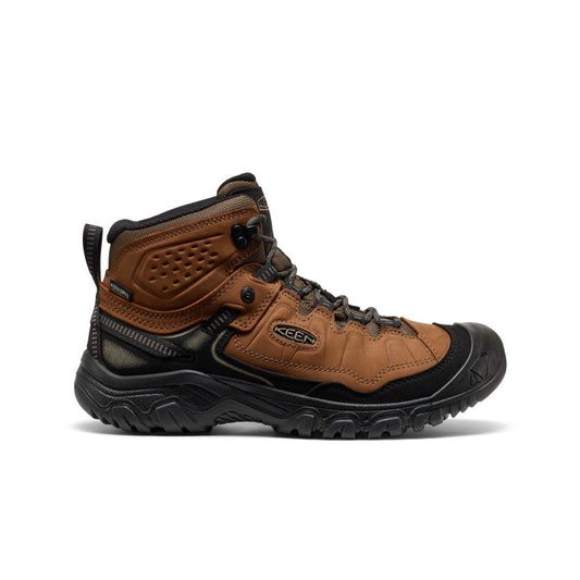 Men's Targhee IV Waterproof Hiking Boot Bison/Black | Keen Discount