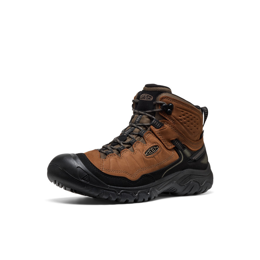 Men's Targhee IV Waterproof Hiking Boot Bison/Black | Keen Discount