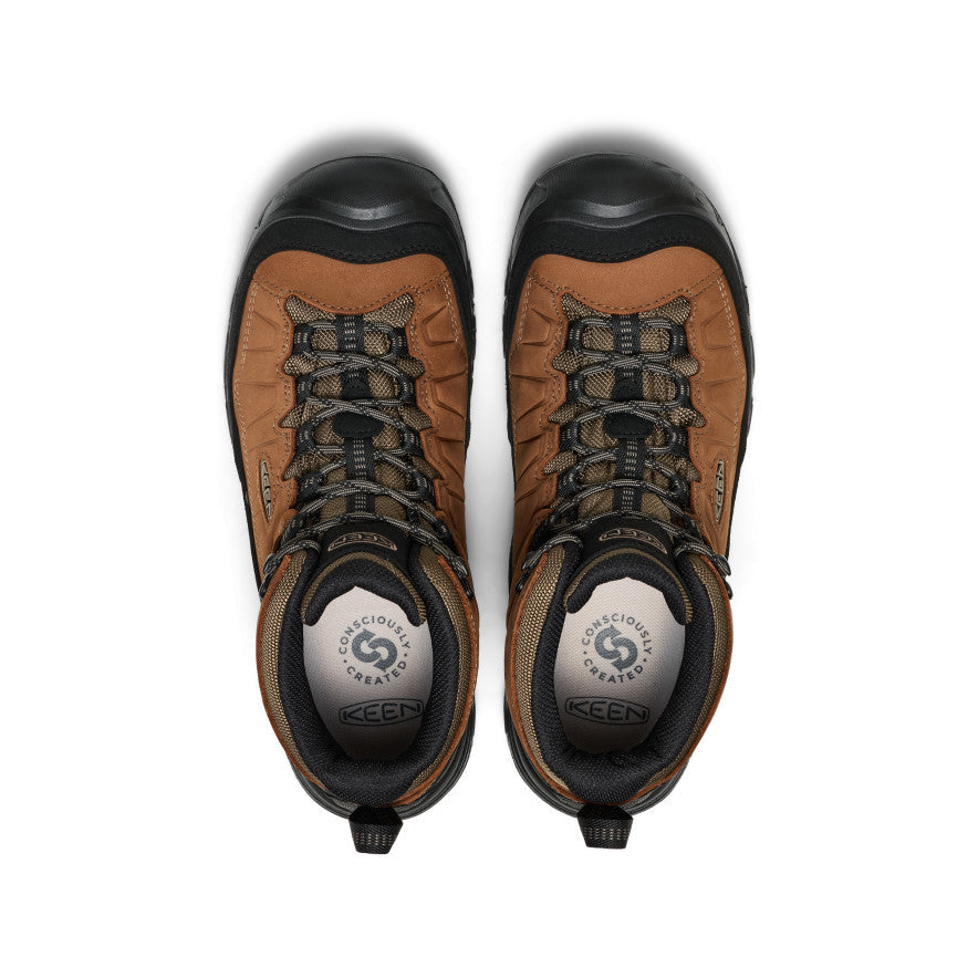 Men's Targhee IV Waterproof Hiking Boot Bison/Black | Keen Discount