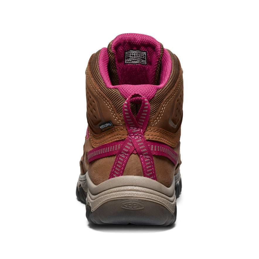 Women's Targhee IV Waterproof Hiking Boot Bison/Beaujolais | Keen Outlet