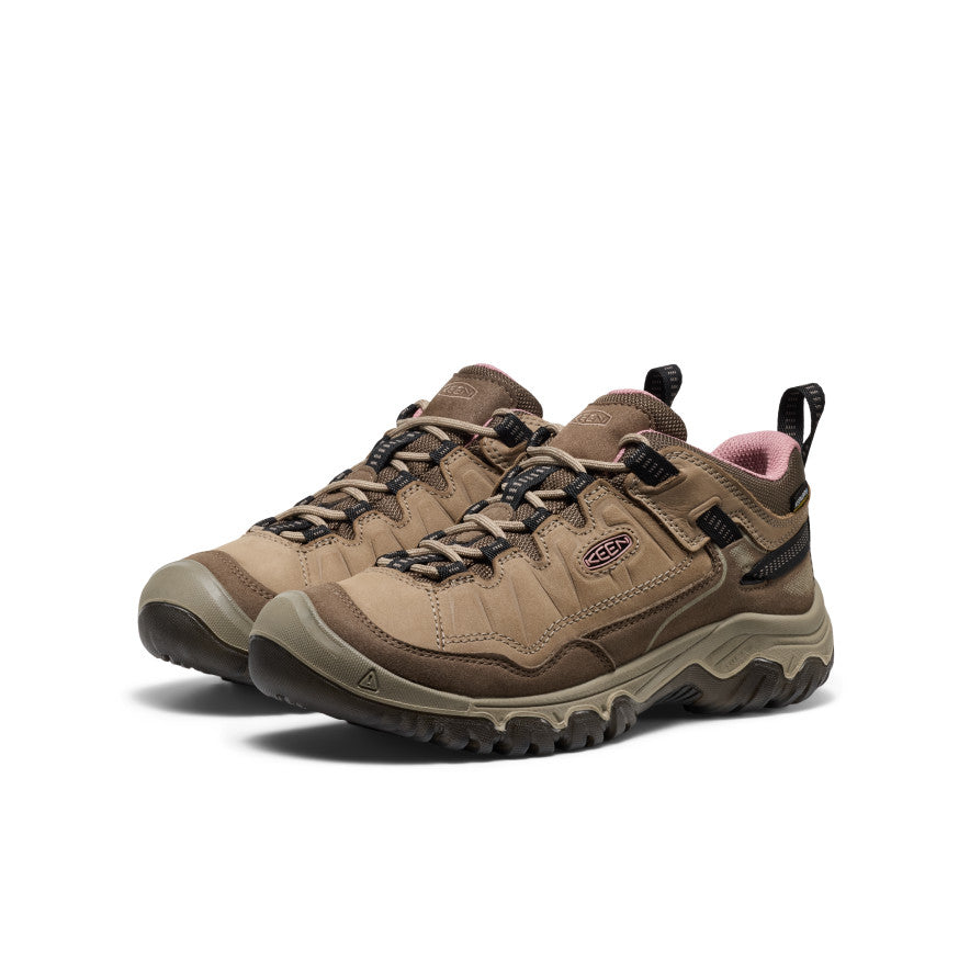 Women's Targhee IV Waterproof Hiking Shoe Brindle/Nostalgia Rose / Keen Online