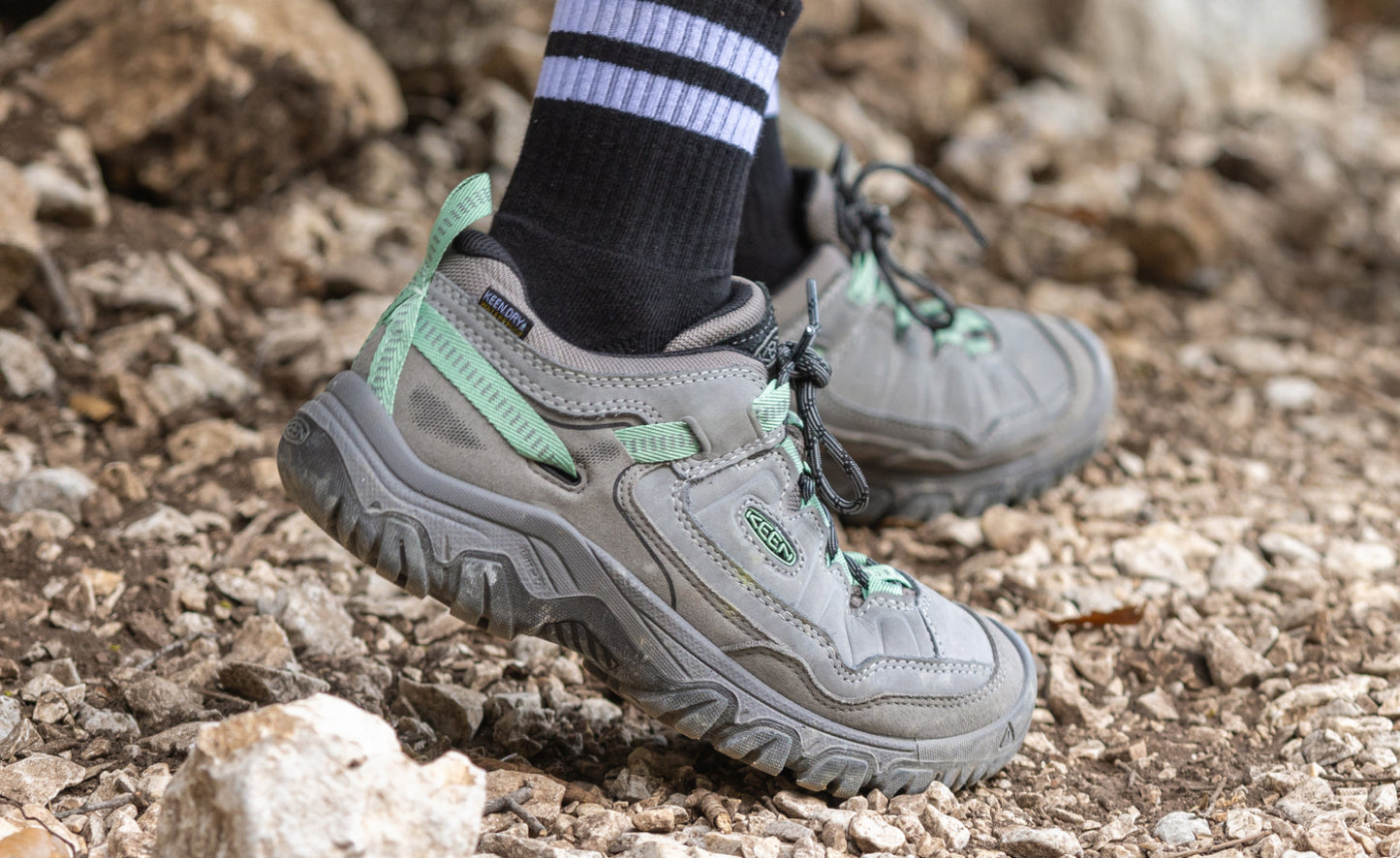 Women's Targhee IV Waterproof Hiking Shoe Brindle/Nostalgia Rose / Keen Online