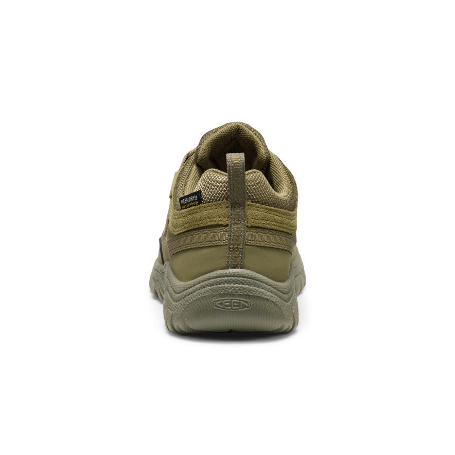 Big Kids' Targhee IV Waterproof Hiking Shoe Martini Olive / Keen Online