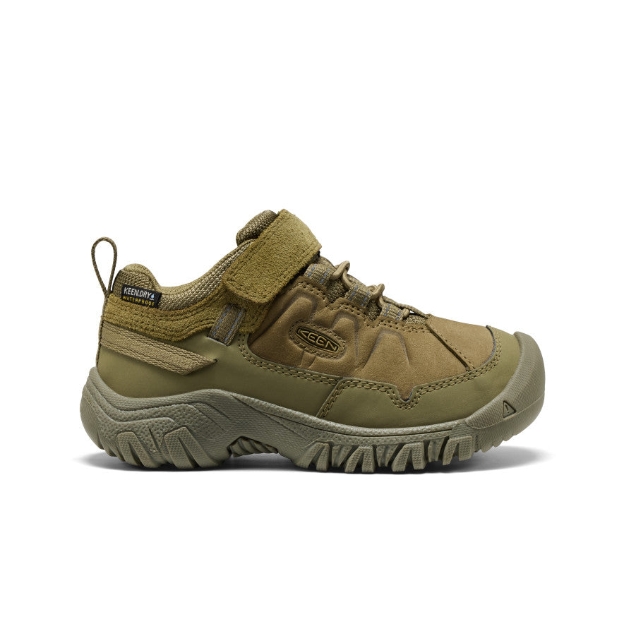 Little Kids' Targhee IV Waterproof Hiking Shoe Martini Olive / Keen Sale