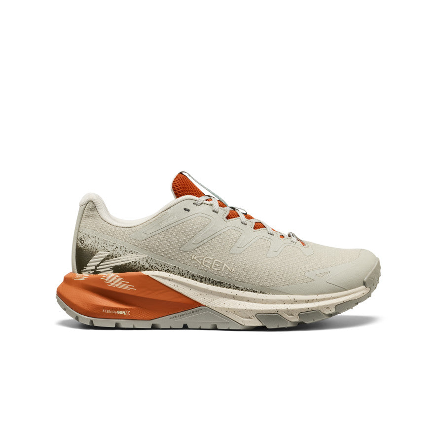 Men's Targhee Apex Waterproof Hiking Shoe Abbey Stone/Gold Flame / Keen For sale