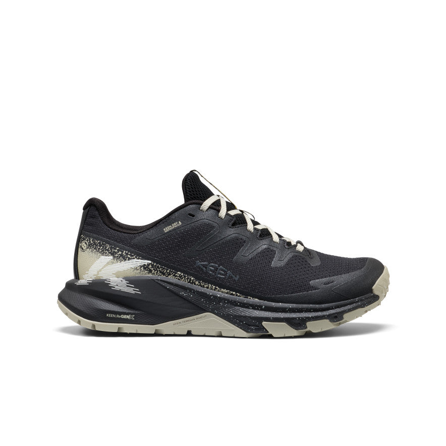 Men's Targhee Apex Wide Waterproof Hiking Shoe Black/Abbey Stone | Kenn On Sale
