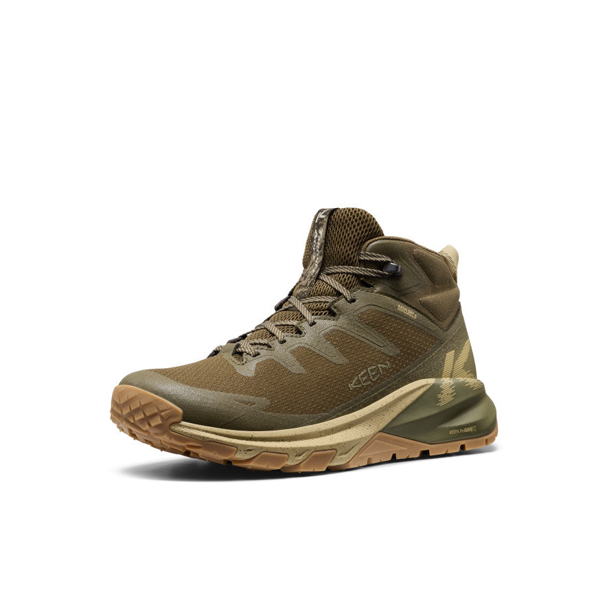 Men's Targhee Apex Wide Waterproof Hiking Boot Dark Olive/Khaki / Keen Sale