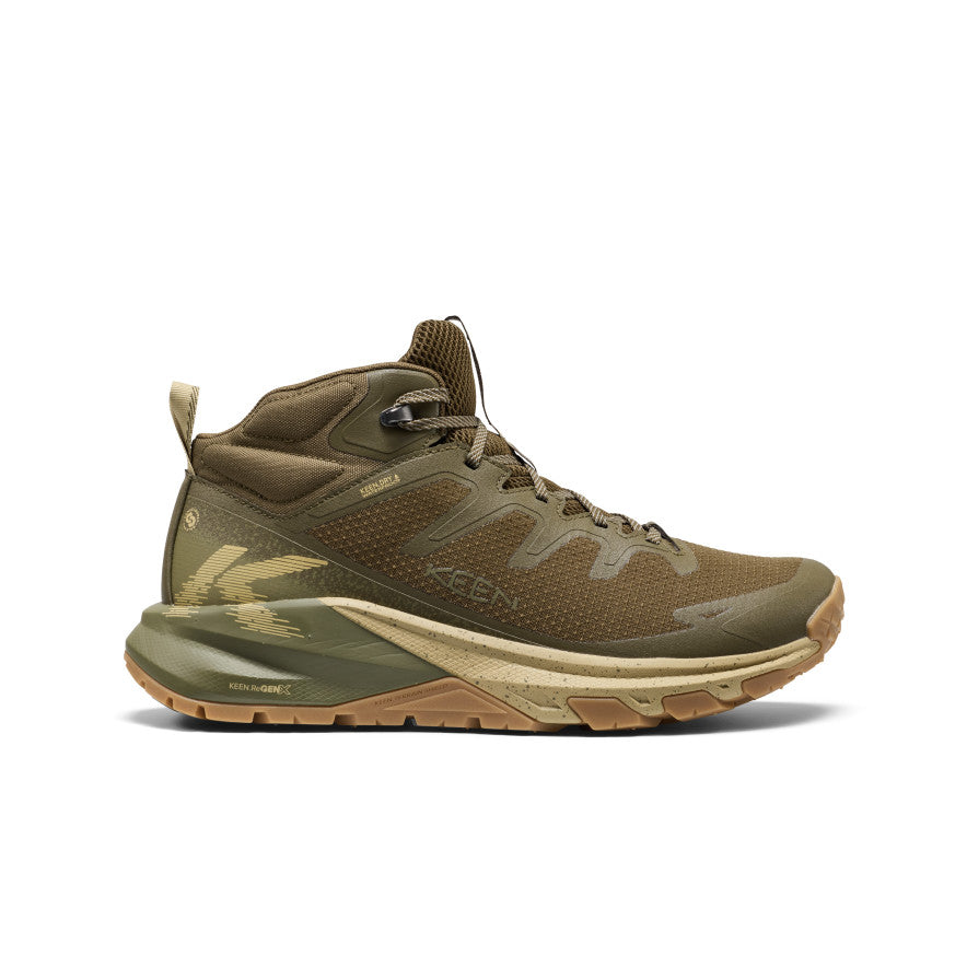 Men's Targhee Apex Waterproof Hiking Boot Dark Olive/Khaki | Keen Discount