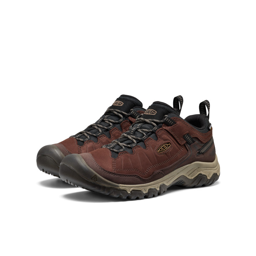 Men's Targhee IV Waterproof Hiking Shoe Java/Bison | Keen Outlet