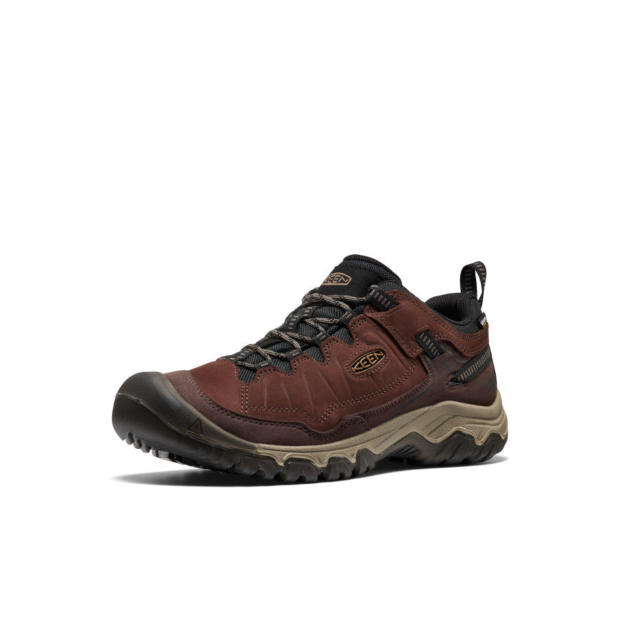 Men's Targhee IV Waterproof Hiking Shoe Java/Bison | Keen Outlet