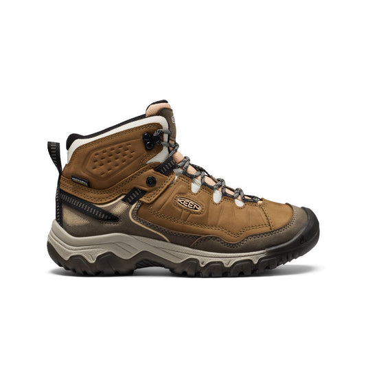 Women's Targhee IV Waterproof Hiking Boot Coyote/Peach Fuzz / Keen For sale