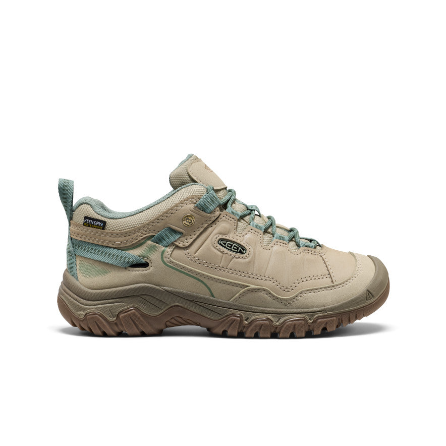 Women's Targhee IV Waterproof Hiking Shoe Abbey Stone/Lily Pad | Keen Discount