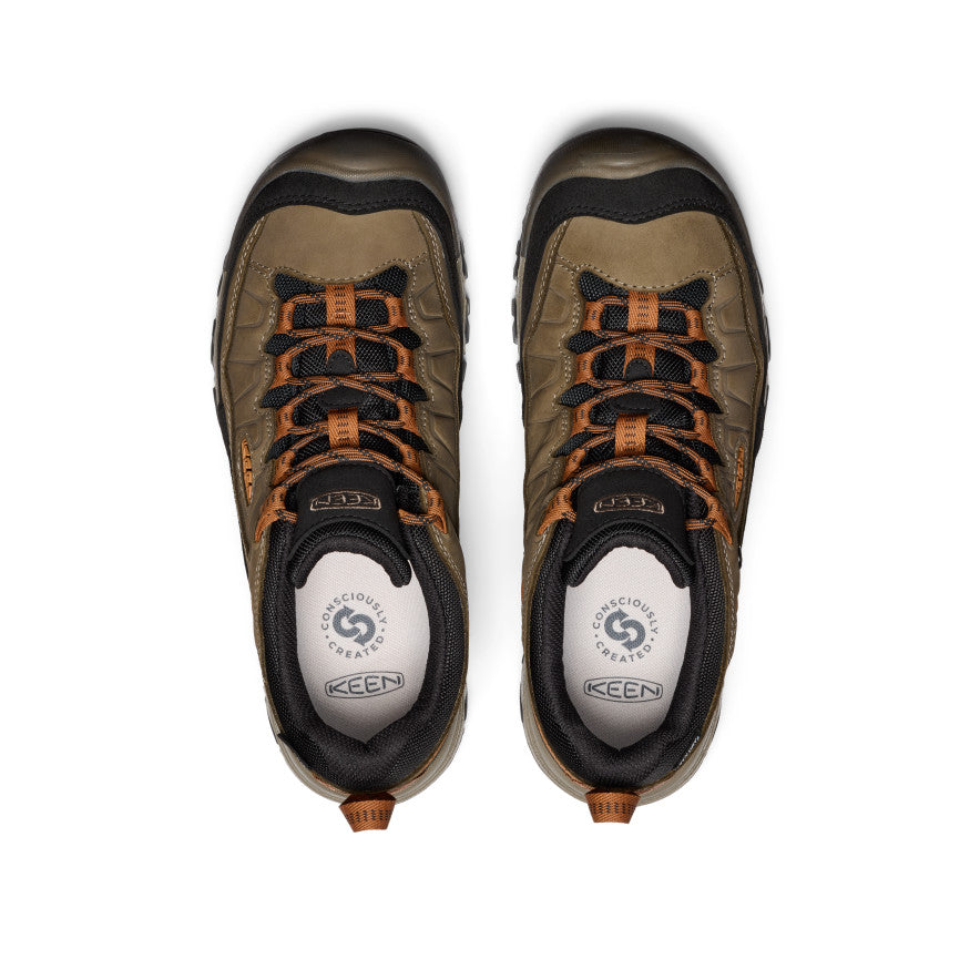 Men's Targhee IV Waterproof Hiking Shoe Sea Turtle/Roasted Pecan / Keen Online