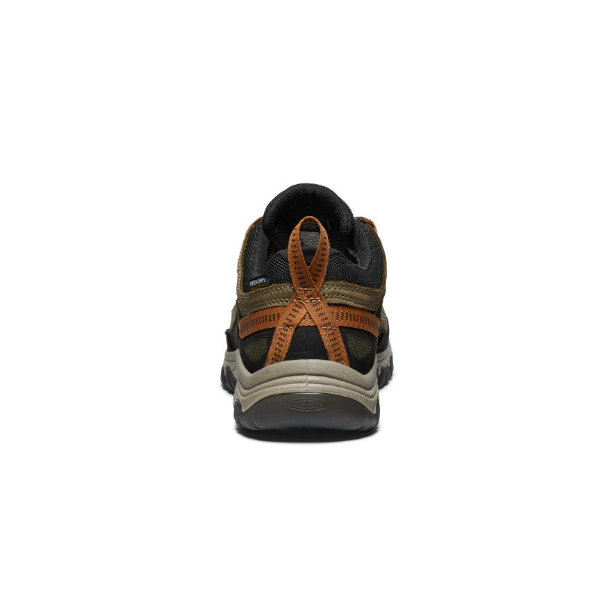 Men's Targhee IV Waterproof Hiking Shoe Sea Turtle/Roasted Pecan / Keen Online