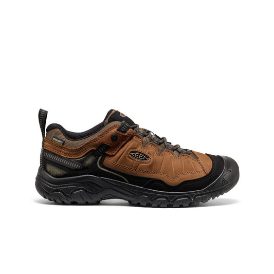 Men's Targhee IV Waterproof Hiking Shoe Bison/Black / Keen Online