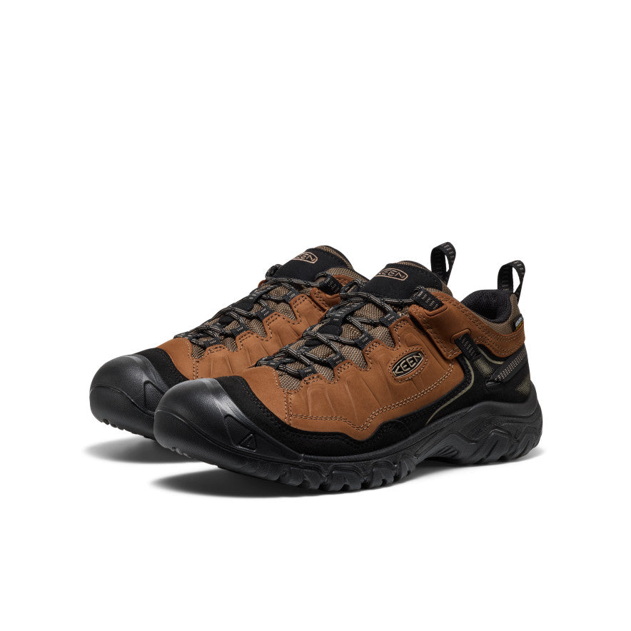 Men's Targhee IV Waterproof Hiking Shoe Bison/Black / Keen Online