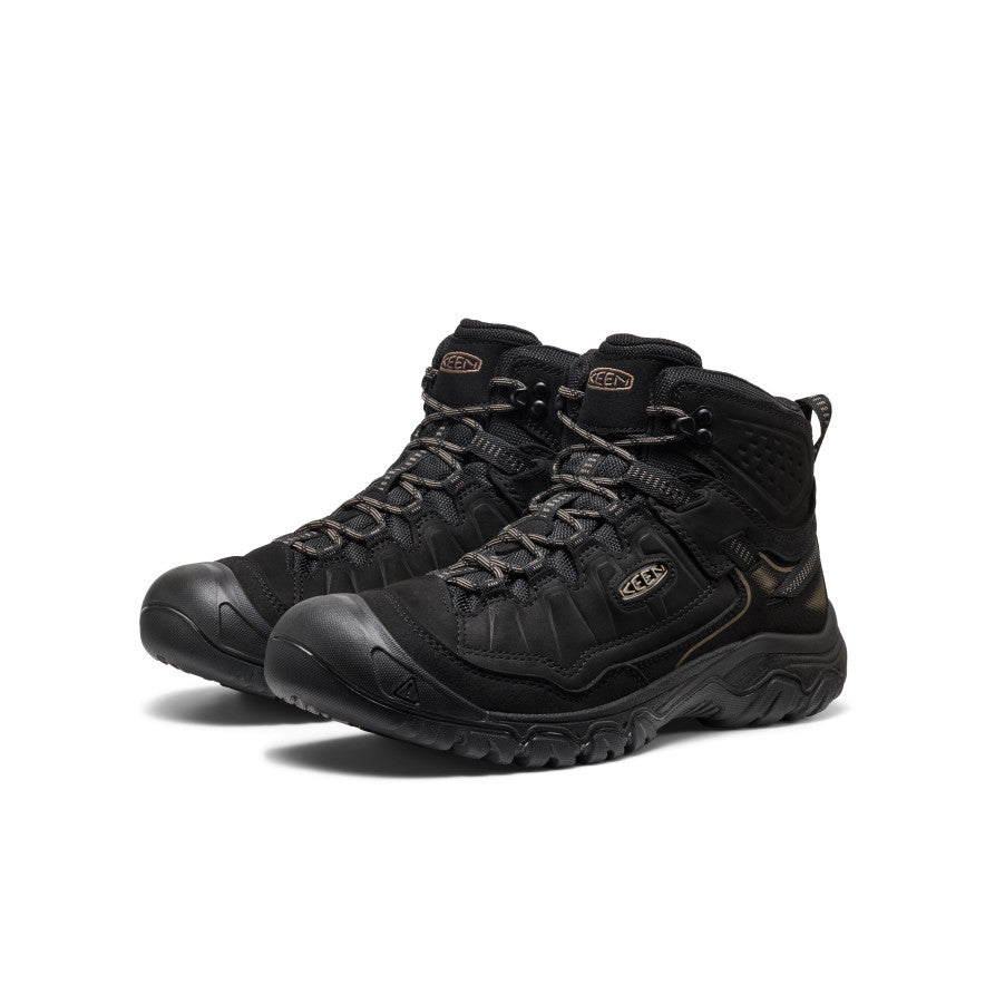 Men's Targhee IV Waterproof Hiking Boot Triple Black / Keen Sale