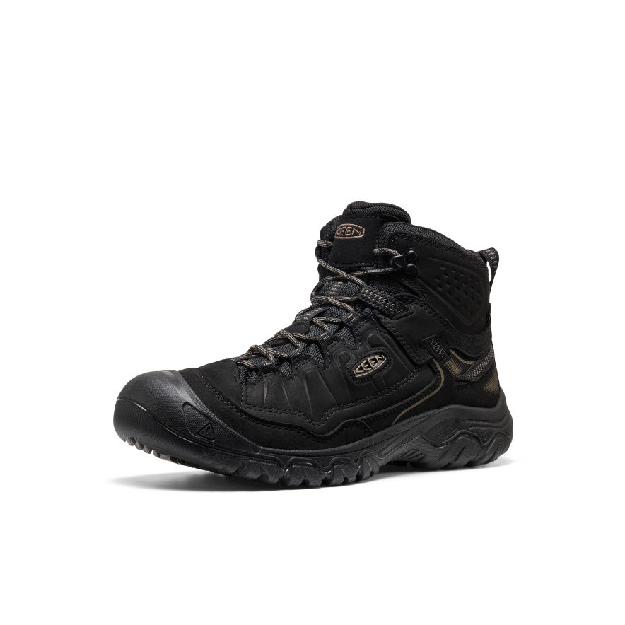 Men's Targhee IV Waterproof Hiking Boot Triple Black / Keen Sale