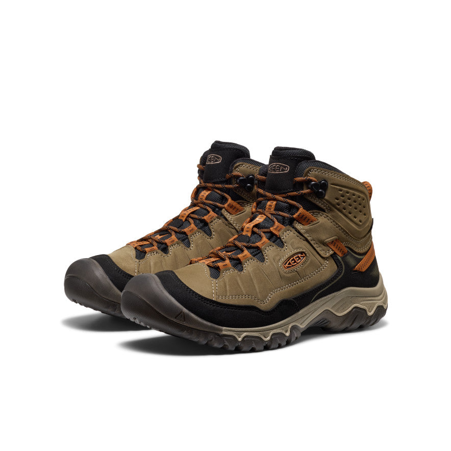 Men's Targhee IV Waterproof Hiking Boot Sea Turtle/Roasted Pecan / Keen For sale
