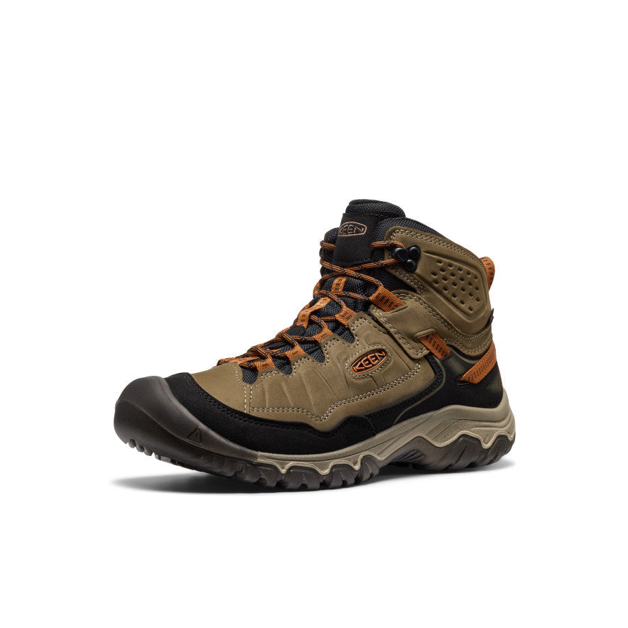 Men's Targhee IV Waterproof Hiking Boot Sea Turtle/Roasted Pecan / Keen For sale