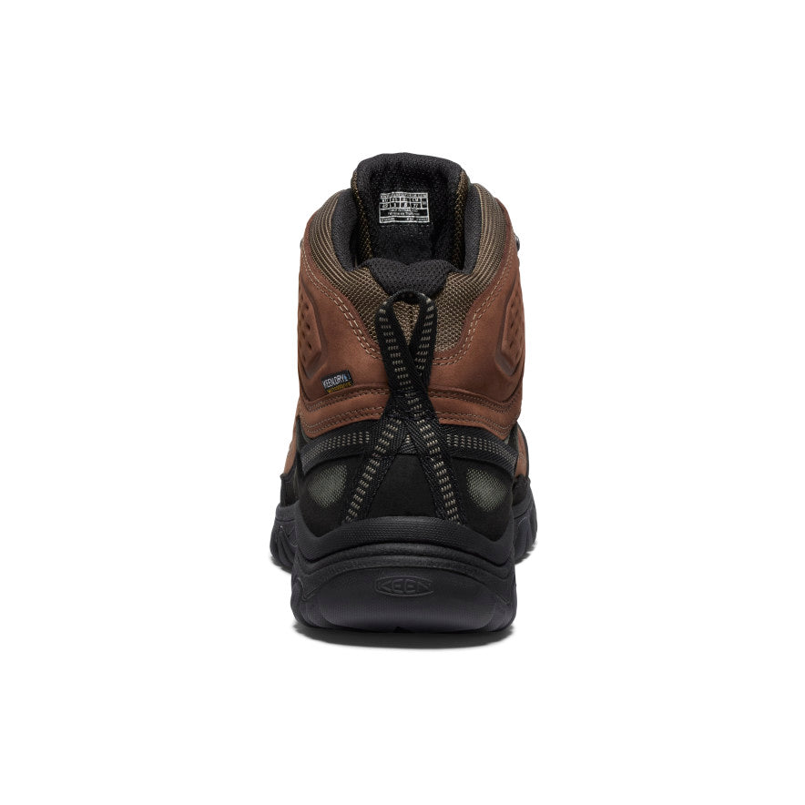 Men's Targhee IV Wide Waterproof Hiking Boot Bison/Black | Keen Discount