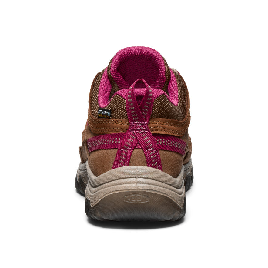 Women's Targhee IV Waterproof Hiking Shoe Bison/Beaujolais | Keen Outlet