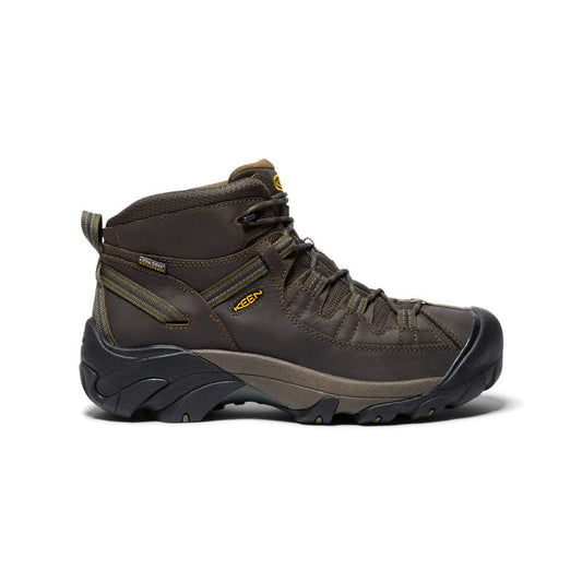Men's Targhee II Mid Waterproof Hiking Boots Canteen/Dark Olive / Keen For sale