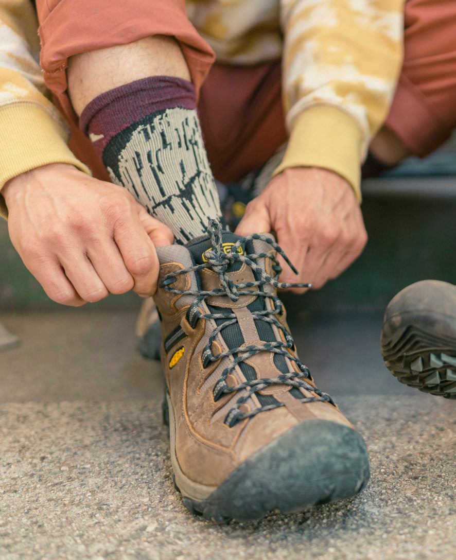 Men's Targhee II Mid Waterproof Hiking Boots Canteen/Dark Olive / Keen For sale