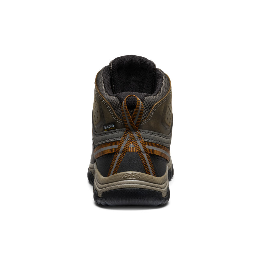 Men's Targhee III Waterproof Mid Wide Black Olive/Golden Brown / Keen Online
