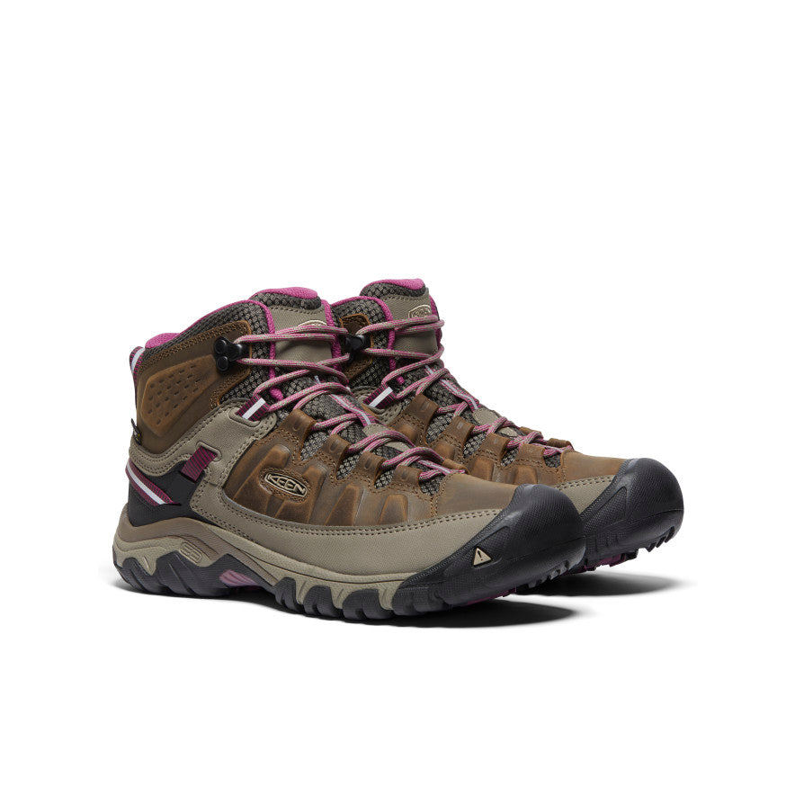 Women's Targhee III Waterproof Mid Weiss/Boysenberry | Kenn On Sale