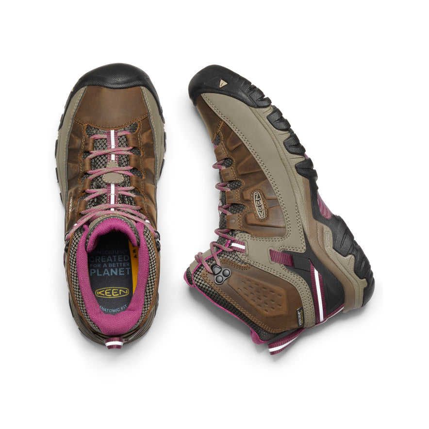 Women's Targhee III Waterproof Mid Weiss/Boysenberry | Kenn On Sale
