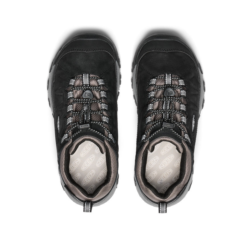 Big Kids' Targhee IV Waterproof Hiking Shoe Black/Steel Grey | Keen Outlet
