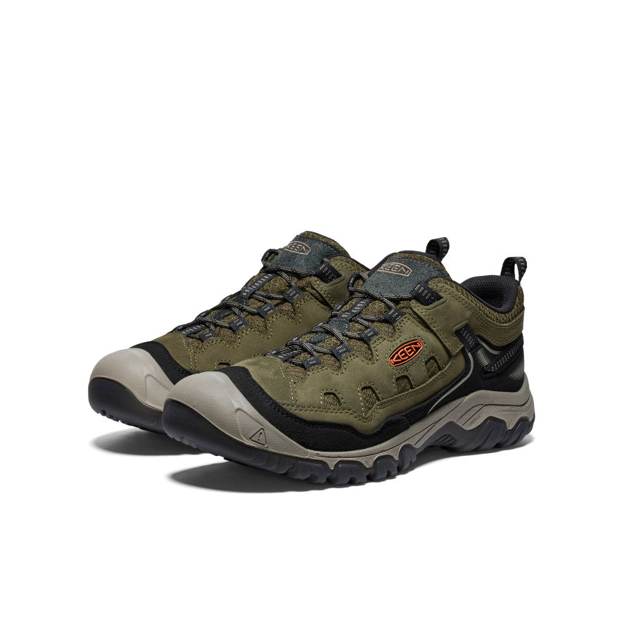 Men's Targhee IV Vented Hiking Shoe Dark Olive/Gold Flame / Keen Online