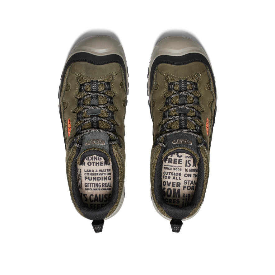 Men's Targhee IV Vented Hiking Shoe Dark Olive/Gold Flame / Keen Online
