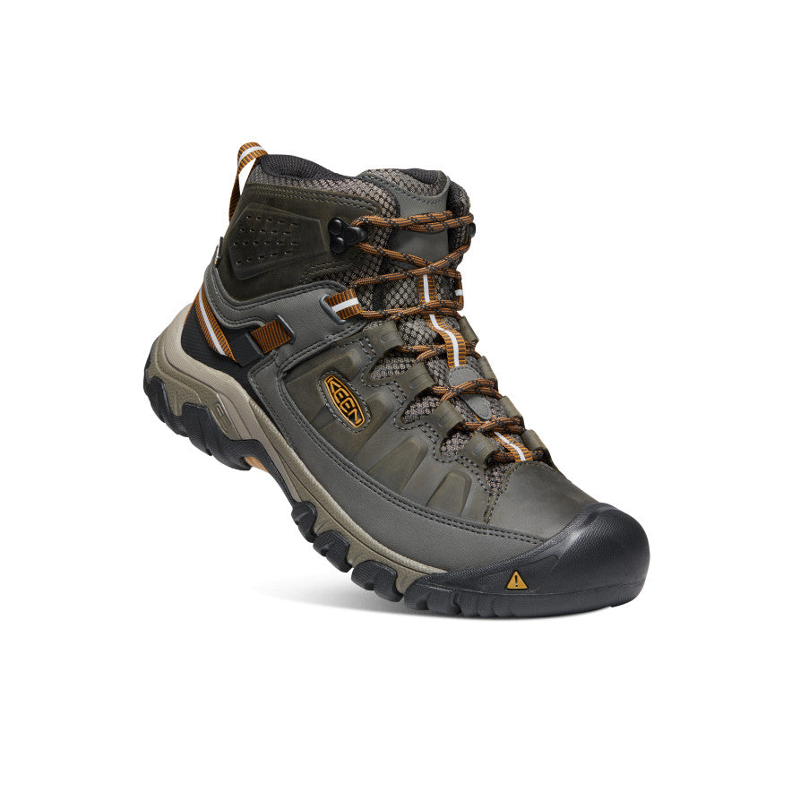 Men's Targhee III Waterproof Mid Black Olive/Golden Brown / Keen For sale