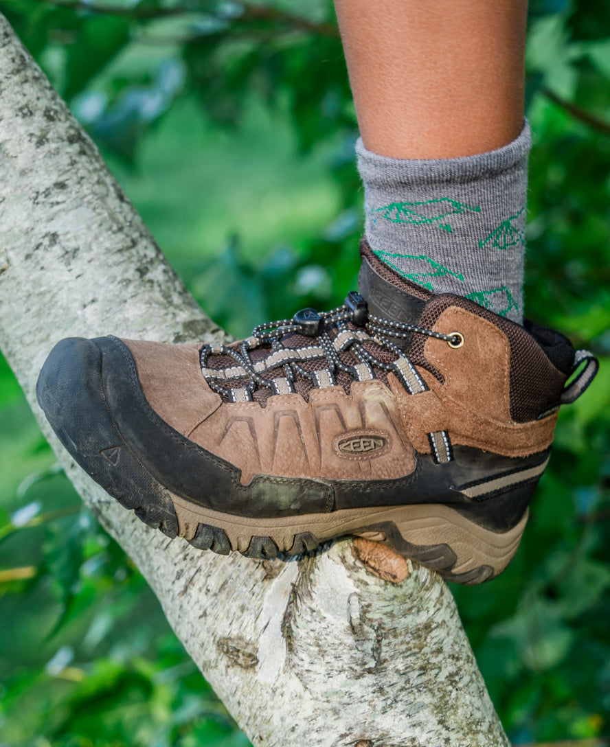 Little Kids' Targhee IV Waterproof Hiking Boot Bison/Brindle | Keen Discount