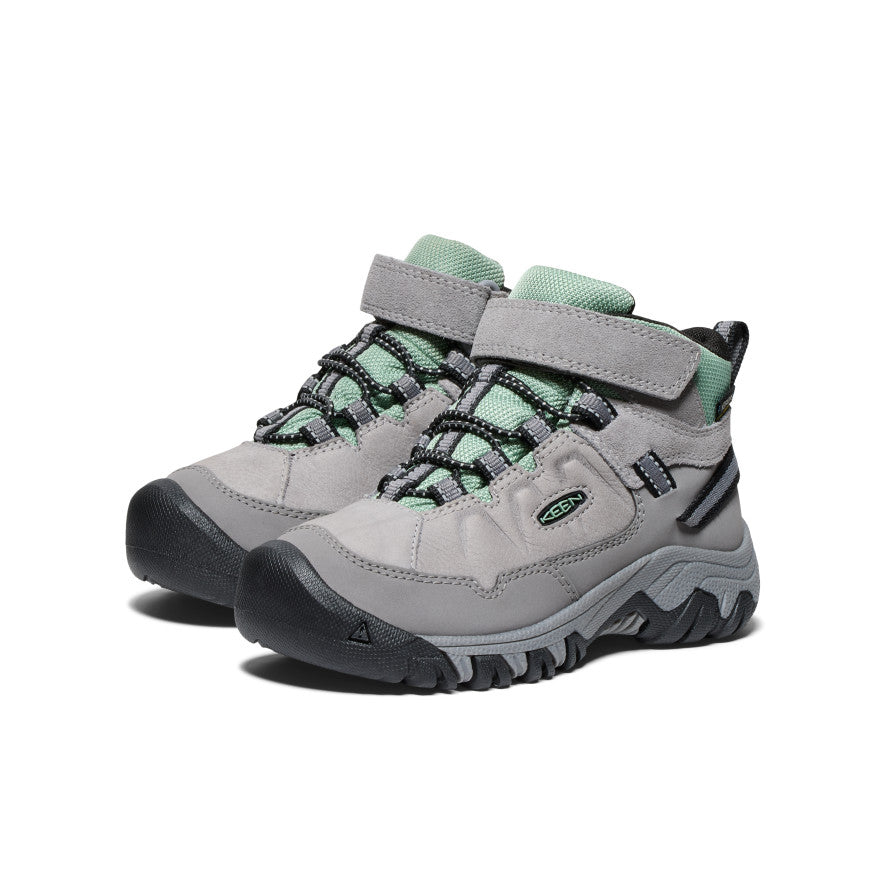 Little Kids' Targhee IV Waterproof Hiking Boot Alloy/Granite Green | Keen Outlet