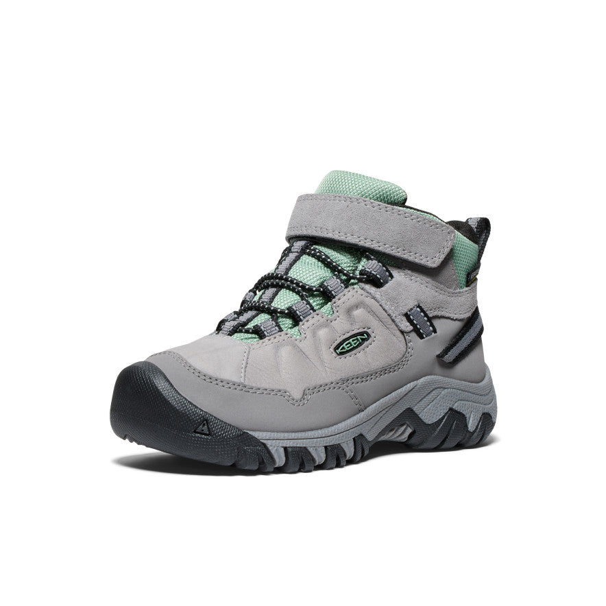 Little Kids' Targhee IV Waterproof Hiking Boot Alloy/Granite Green | Keen Outlet
