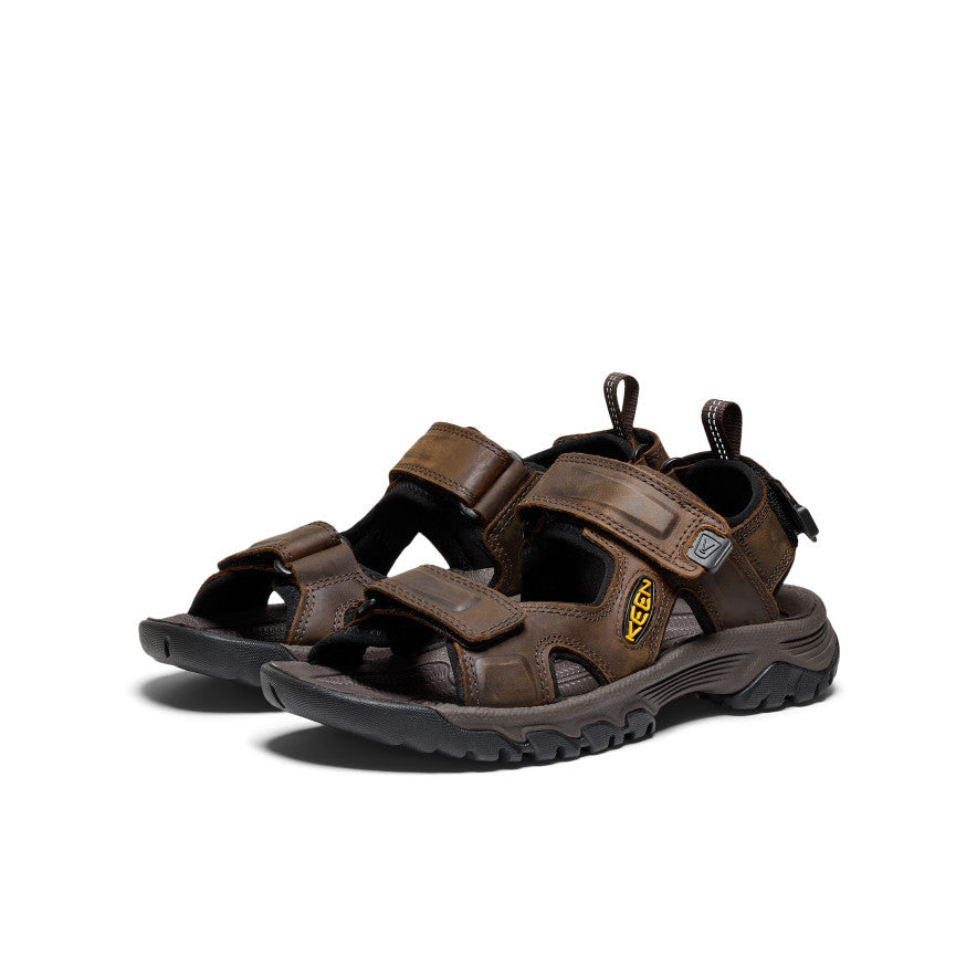 Men's Targhee III Open Toe Sandal Bison/Mulch | Kenn On Sale