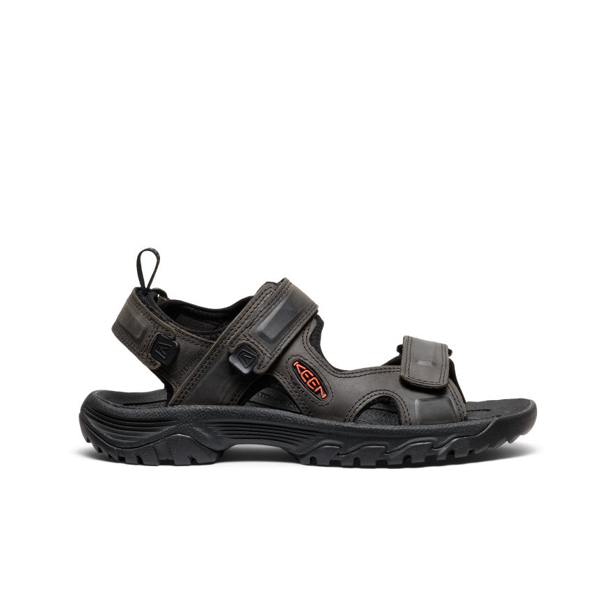 Men's Targhee III Open Toe Sandal Grey/Black | Keen Discount