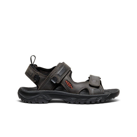 Men's Targhee III Open Toe Sandal Grey/Black | Keen Discount