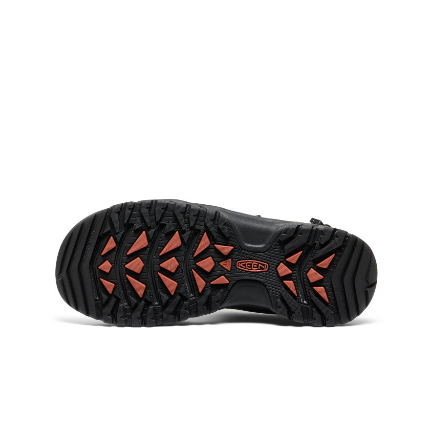 Men's Targhee III Open Toe Sandal Grey/Black | Keen Discount