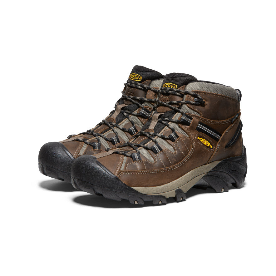 Men's Targhee II Waterproof Mid Wide Shitake/Brindle / Keen For sale