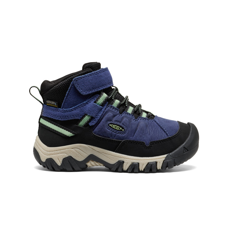 Little Kids' Targhee IV Waterproof Hiking Boot Skipper Blue/Hemlock / Keen Online