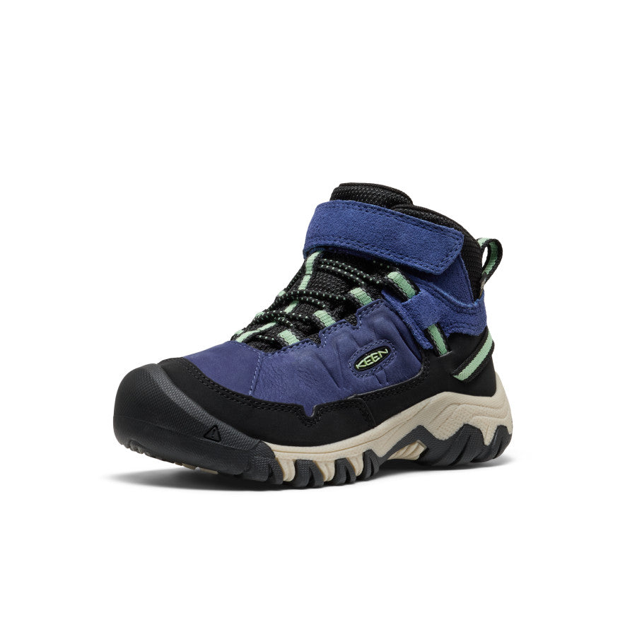 Little Kids' Targhee IV Waterproof Hiking Boot Skipper Blue/Hemlock / Keen Online