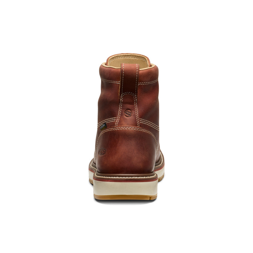 Men's Liberty 6" Waterproof 90° Heel Boot (Carbon Toe) Bombay Brown/Gum / Keen Sale
