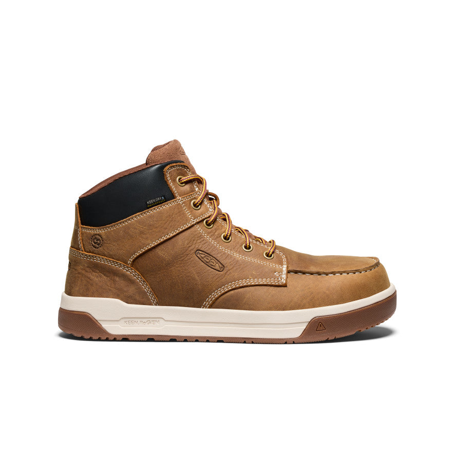 Men's Gibson Waterproof Work Boot (Carbon Toe) Belgian/Gum | Kenn On Sale